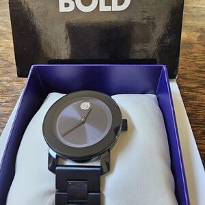 Black/Navy Blue Women's Watch